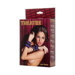 Наручники TOYFA Theatre из неопрена фиолетовые