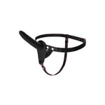 Страпон на креплении Black&Red by TOYFA, силикон, черный, 24 см