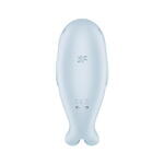 Вакуумный стимулятор клитора Satisfyer Seal You Soon, силикон, голубой