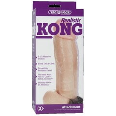 Kong Реал. насадка. Харнесс Vac-U-Lock™ - Realistic Kong - Vanilla